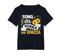 Miglior Granny I Am A Granny Breaking Divertente Maglietta, Donna Plus-Size, Nero, 2X