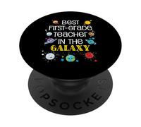 Miglior insegnante di prima elementare nella galassia per il ritorno a scuola PopSockets PopGrip Adesivo