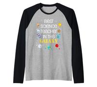 Miglior insegnante di scienze nella galassia per il ritorno a scuola Maglia con Maniche Raglan