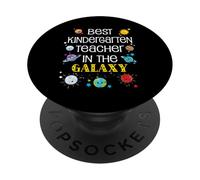 Miglior insegnante di scuola materna nella galassia per il ritorno a scuola PopSockets PopGrip Adesivo