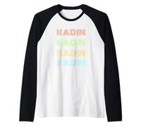 miglior Kadin di Sempre Maglia con Maniche Raglan