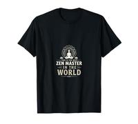 Miglior Maestro Zen Spirito Meditazione Maglietta