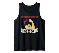 Miglior Mamma del Mondo Rosie the Riveter Retro Femminista Canotta