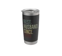 Miglior marito dal 2000 Epic Couple Wedding Anniversary Bicchiere termico in acciaio inox doppia parete