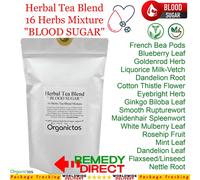Miglior mix di tè diabetico 200 g - 16 ricette di erbe naturali regolano la g...