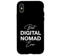 Miglior nomade digitale di sempre - Divertente Custodia per iPhone X/XS
