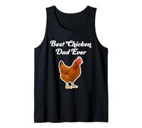 Miglior papà di Pollo di Sempre - Rhode Island Red Chicken Canotta