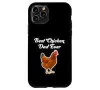 Miglior papà di pollo di sempre - Rhode Island Red Chicken Custodia per iPhone 11 Pro