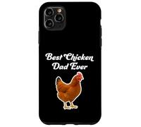 Miglior papà di pollo di sempre - Rhode Island Red Chicken Custodia per iPhone 11 Pro Max