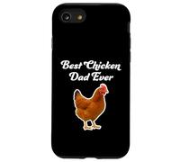 Miglior papà di pollo di sempre - Rhode Island Red Chicken Custodia per iPhone SE (2020) / 7/8