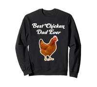 Miglior papà di Pollo di Sempre - Rhode Island Red Chicken Felpa