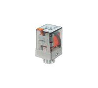 Relè Octal Finder ad innesto 2 scambi 10A 12VDC 601290120040