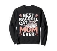 Miglior Ragdoll Cat Mom Ever Ragdoll Amante Gatto Felpa