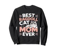 Miglior Ragdoll Cat Mom Ever Ragdoll Amante Gatto Felpa