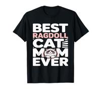 Miglior Ragdoll Cat Mom Ever Ragdoll Amante Gatto Maglietta