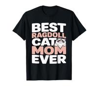 Miglior Ragdoll Cat Mom Ever Ragdoll Amante Gatto Maglietta