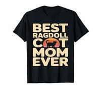 Miglior Ragdoll Cat Mom Ever Retro Maglietta