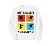 Miglior Samurai papà Samurai Ninja Giapponese Guerrieri Giapponesi Felpa