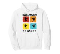 Miglior Samurai papà Samurai Ninja Giapponese Guerrieri Giapponesi Felpa con Cappuccio