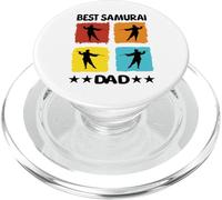 Miglior Samurai Papà Samurai Ninja Giapponese Guerrieri Giapponesi PopSockets PopGrip per MagSafe