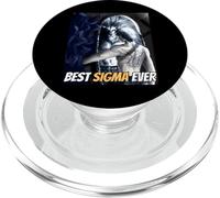 Miglior Sigma mai Cool Sigma di scelta lupo mannaro Meme Wolf PopSockets PopGrip per MagSafe