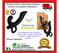 Miglior Stimolatore Prostata Perineo Vibratore Anale Dildo ANALLERGICO Maschile