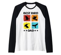 Miglior Uccello papà Uccello Specie Uccello Merlo Uccello Allevamento Uccello Maglia con Maniche Raglan