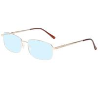 Enhance da Uomo Big&tall EN4106-GLD-60 MM Metallo Design Occhiali Lettura Lucido