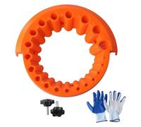 Migliora i tuoi progetti fai da te con questo efficiente temperamatite per punte da trapano, compatibile con una gamma di dimensioni da 2 a 13 mm (verde)