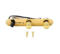 Migliora il Tono della Tua Chitarra con la Piastra di Controllo Caricata Domofa per Telecaster, Precablata con Interruttore a 3 Vie, Potenziometri da 250K e Manopole di Controllo