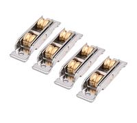 Migliora la funzionalità delle tue porte con 4 pezzi rulli per porte scorrevoli