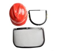 Migliora la sicurezza con la copertura in rete del casco per motosega per esterni per prato e giardino