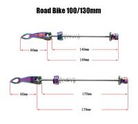 Migliora la sicurezza della tua bici con spiedini di bloccaggio materiale di alt