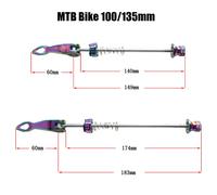 Migliora la sicurezza della tua bici con spiedini di bloccaggio materiale di alt
