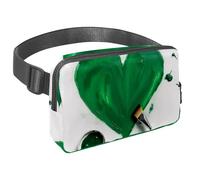 Migliora la tua attrezzatura all'aperto con il nostro marsupio da viaggio di alta qualità, ideale per corsa, escursionismo e ciclismo, motivo a cuore giallo, Multicolore#05, 1.5x9.0x5.9in/4x23x15cm