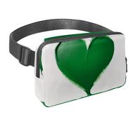 Migliora la tua attrezzatura all'aperto con il nostro marsupio da viaggio di alta qualità, ideale per corsa, escursionismo e ciclismo, motivo a cuore giallo, Multicolore#02, 1.5x9.0x5.9in/4x23x15cm