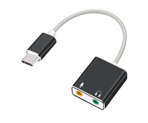 Migliora la tua esperienza audio con il nostro adattatore audio USB Type C, scheda audio stereo esterna per una connessione perfetta a dispositivi da