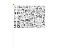 Migliora la tua esperienza di evento con questi banner palmari vivaci stampati di Video Game Boy. Realizzata in poliestere, ogni bandiera è leggera e offre un drappeggio liscio.