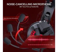 Migliora la tua esperienza di gioco: Cuffie DTS: X Spatial Audio e design a doppio fascio, per PlayStation 4, PlayStation 5, nuova Xbox One, PC,