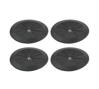 Migliora la tua organizzazione dell'ufficio con il nostro set di 4 coperture per cavi da scrivania (nero 60 mm)