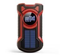 Migliora la tua preparazione con la manovella radio 5000 mAh solare FM AM WB NOA