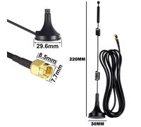 Migliora la tua rete wireless 12dBi Dual Band 2 4G5 8 GHz base magnetica antenna