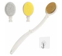 Migliora la tua routine della doccia con la migliore spazzola da bagno, il design ergonomico garantisce un utilizzo confortevole, le testine