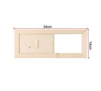 Migliora l'esperienza della sauna con un lembo di ventilazione bello ed efficace