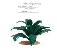 Migliora lo scenario modello con alberi di simulazione verde perfetto per la dec