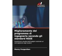Miglioramento del programma di ingegneria secondo gli standard NSEE: Questionario standard dell'indagine nazionale sul coinvolgimento degli studenti