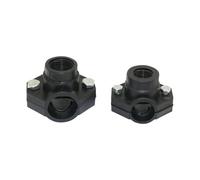 Miglioramento della casa Diametro esterno 25 mm/32 mm Tubo 1/2'' 3/4" Connettore filettato femmina Morsetti di fissaggio for tubi idraulici Clip 10 pezzi(25mm-1I2 inch)