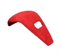 Miglioramento estetico con il vivace colore rosso di questa copertura per pomello del cambio in pelle scamosciata progettata specificamente per alcuni modelli
