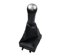 Miglioramento Pomello Cambio Per VW Polo 9N 9N2 2002-2009 OE 6Qi711113 | Manuale,5 marce/6 marce,Plastica ABS/Pelle PU,Cromo/nero/rosso,Sostituzione Diretta,Installazione Facile