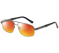 Migliorare Big&tall EN3920 Uomo Polarizzati Sole 4 Scelta Scuro Fucile Nero 59mm